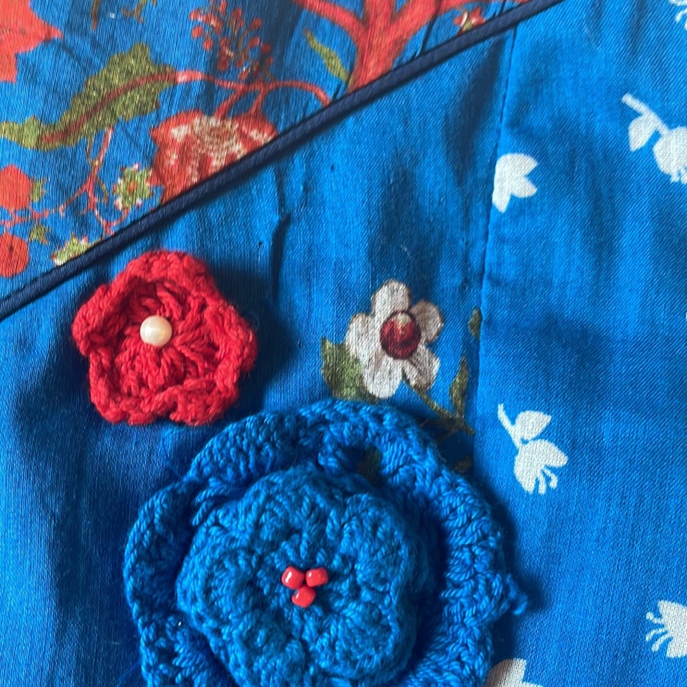 Anthropologie Floral Crochet Tank - Picture 7 of 7
